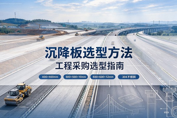 洛龙沉降板选择方法