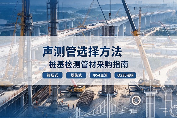 洛龙声测管选型标准