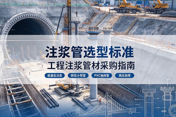 洛龙注浆管选型标准