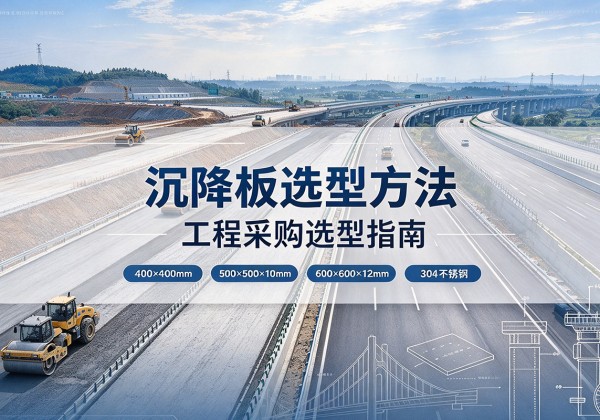 洛龙沉降板选择方法